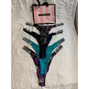 Victoria’s Secret Very Sexy Shine Strap Thong Panties – Size Medium – NWOT
